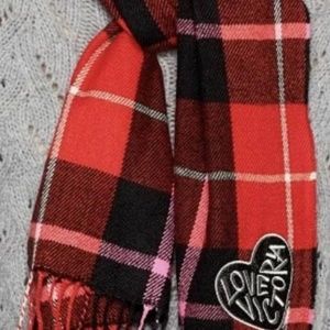 New Victoria Secret Plaid Scarf